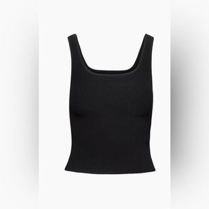 Aritzia Babaton Sculpt Knit Tank, Black